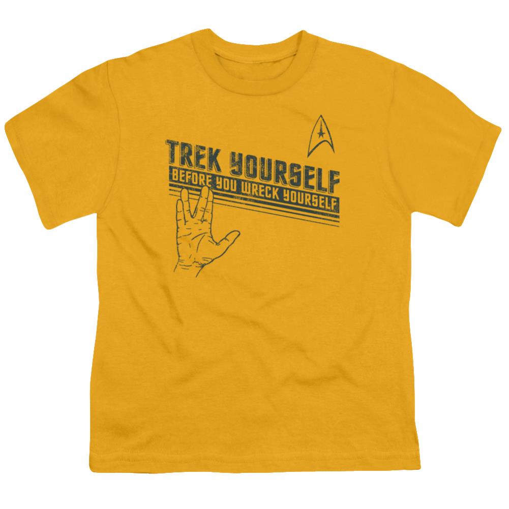 Star Trek Trek Yourself Youth 18/1 100% Cotton Short-Sleeve T-Shirt