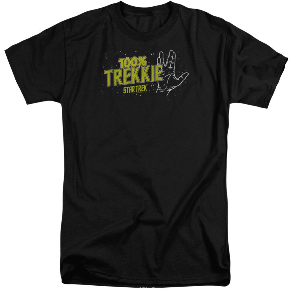 Star Trek Trekkie Men's 18/1 Tall Cotton Short-Sleeve T-Shirt