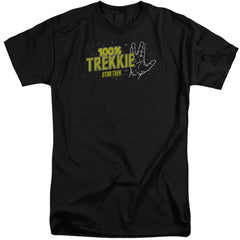 Star Trek Trekkie Men's 18/1 Tall Cotton Short-Sleeve T-Shirt