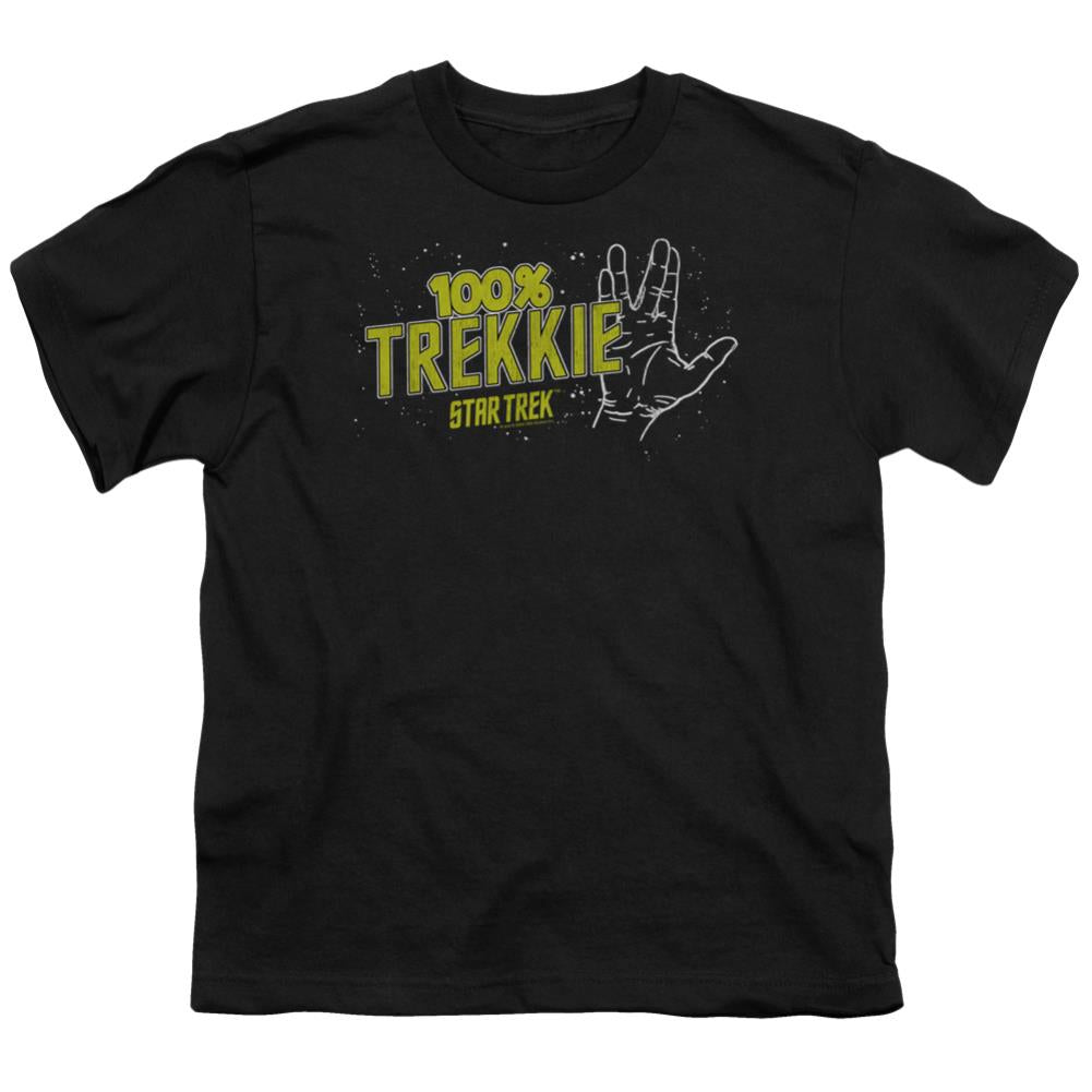 Star Trek Trekkie Youth 18/1 100% Cotton Short-Sleeve T-Shirt