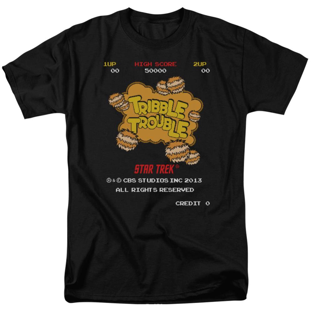 Star Trek Tribble Trouble Men's 18/1 Cotton Short-Sleeve T-Shirt