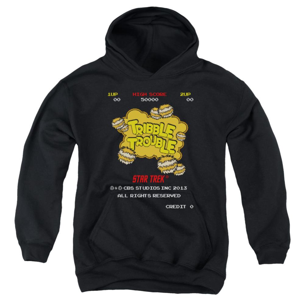 Star Trek Tribble Trouble Youth Cotton Poly Pull-Over Hoodie