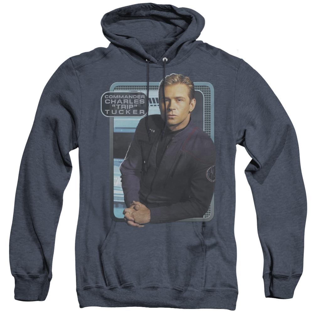 Star Trek Trip Tucker Men's Pull-Over Hoodie