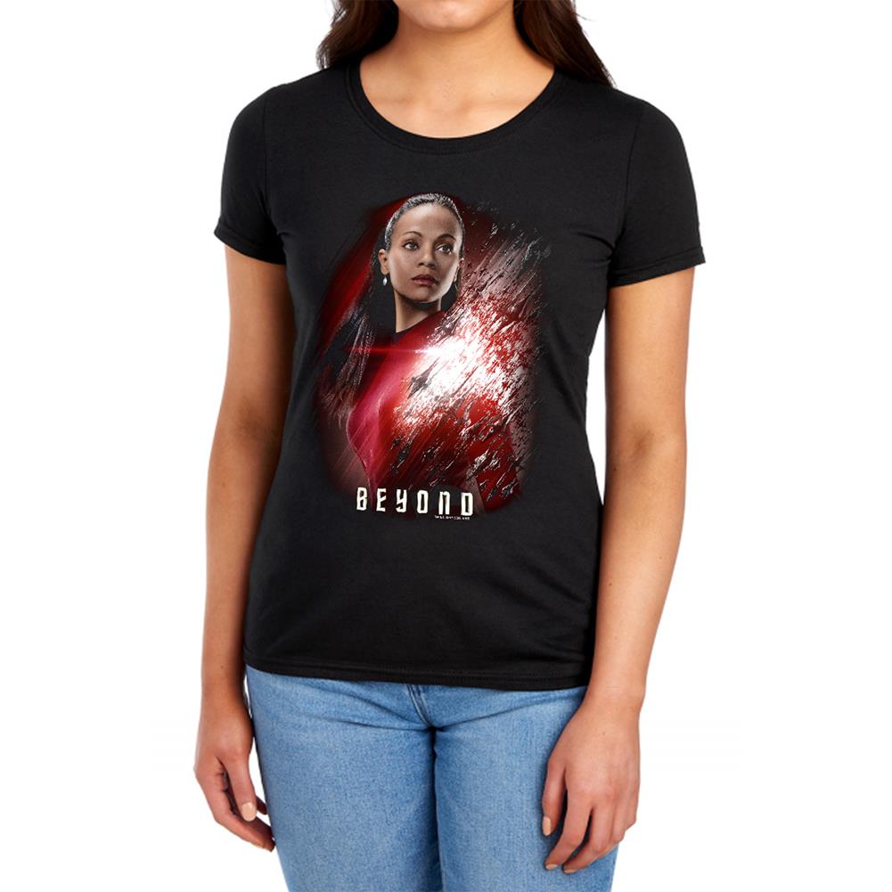 Star Trek Uhura Poster Women's 18/1 Cotton Short-Sleeve T-Shirt