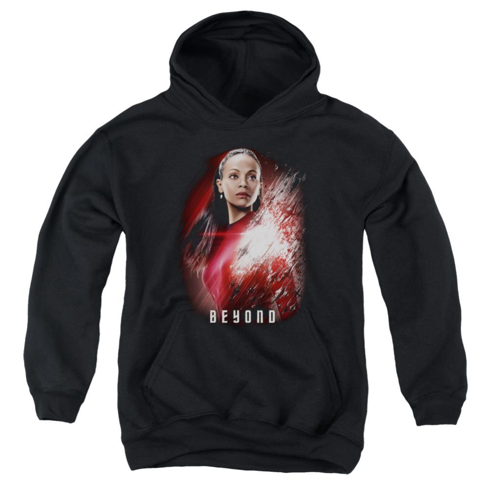 Star Trek Uhura Poster Youth Cotton Poly Pull-Over Hoodie