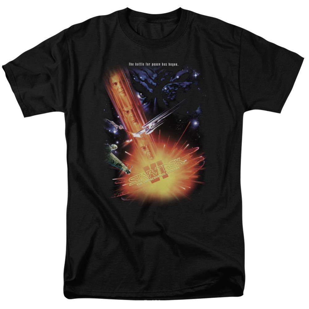 Star Trek Undiscovered Country (Movie) Men's 18/1 Cotton Short-Sleeve T-Shirt