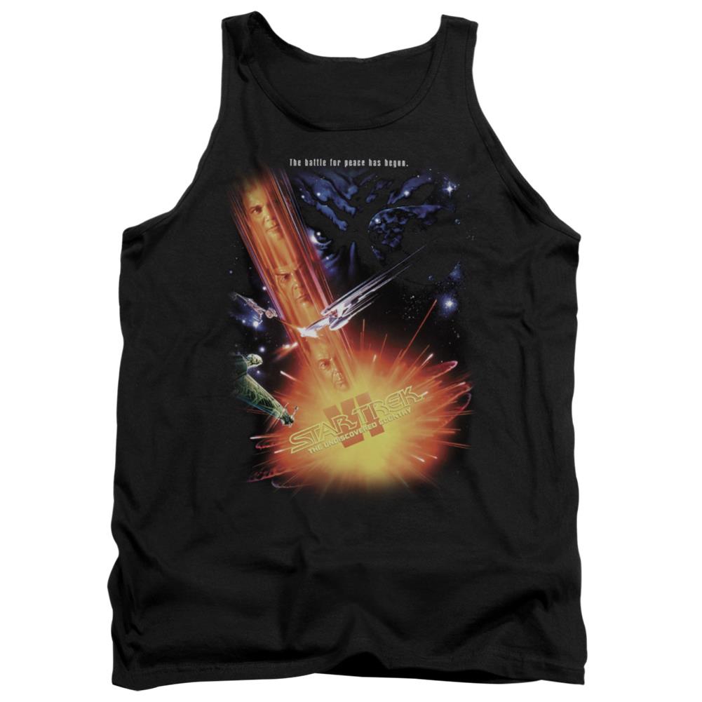 Star Trek Undiscovered Country (Movie) Men's 18/1 Cotton Tank Top