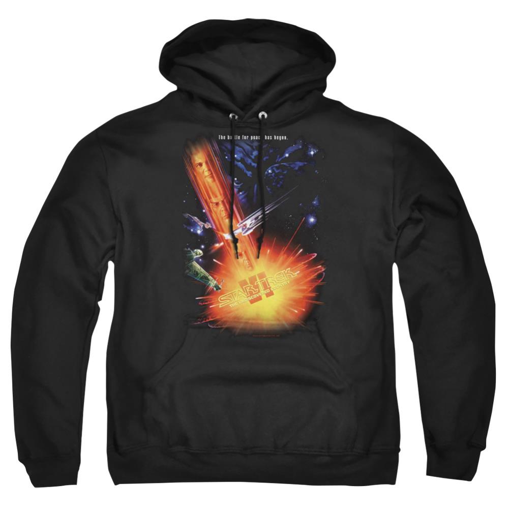 Star Trek Undiscovered Country (Movie) Men's Pull-Over 75 25 Poly Hoodie