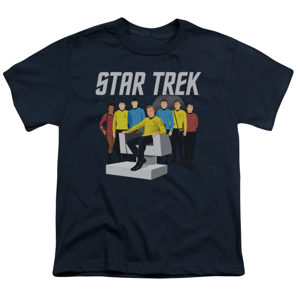 Star Trek Vector Crew Youth 18/1 100% Cotton Short-Sleeve T-Shirt