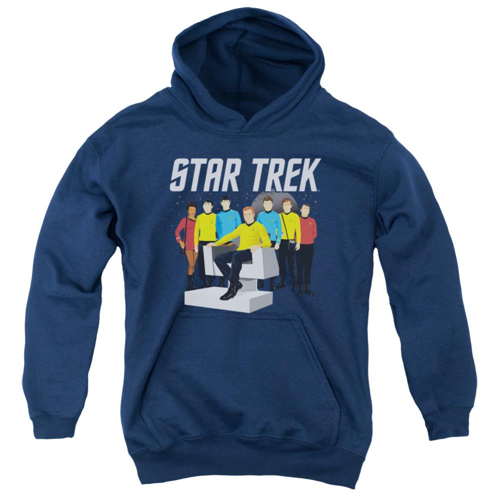 Star Trek Vector Crew Youth Cotton Poly Pull-Over Hoodie