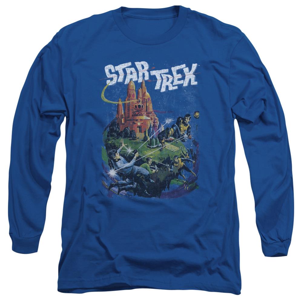 Star Trek Vulcan Battle Men's 18/1 Cotton Long-Sleeve T-Shirt