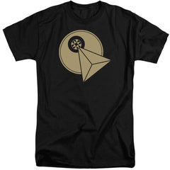 Star Trek Vulcan Logo Men's 18/1 Tall Cotton Short-Sleeve T-Shirt