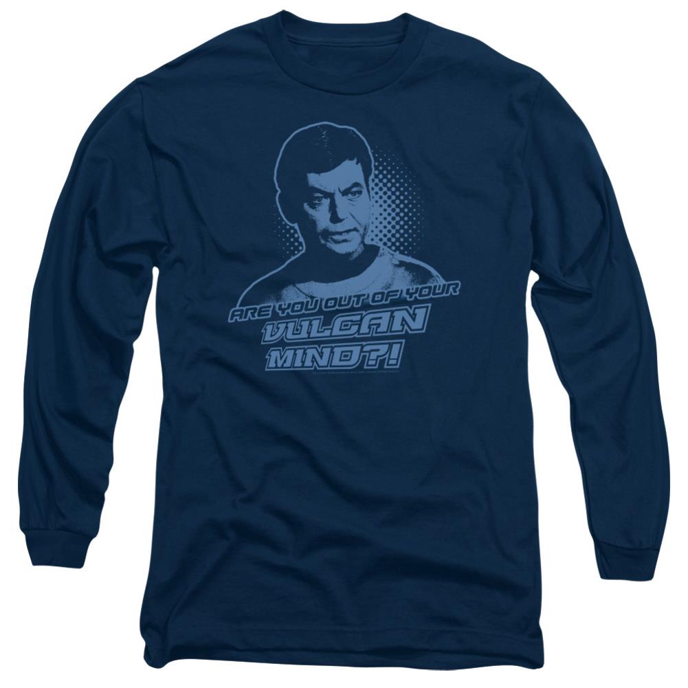 Star Trek Vulcan Mind Men's 18/1 Cotton Long-Sleeve T-Shirt