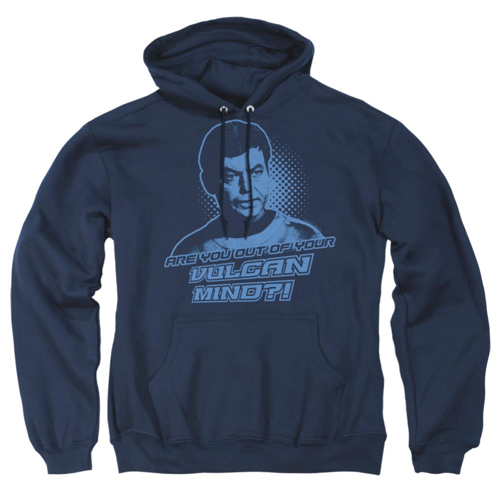 Star Trek Vulcan Mind Men's Pull-Over 75 25 Poly Hoodie