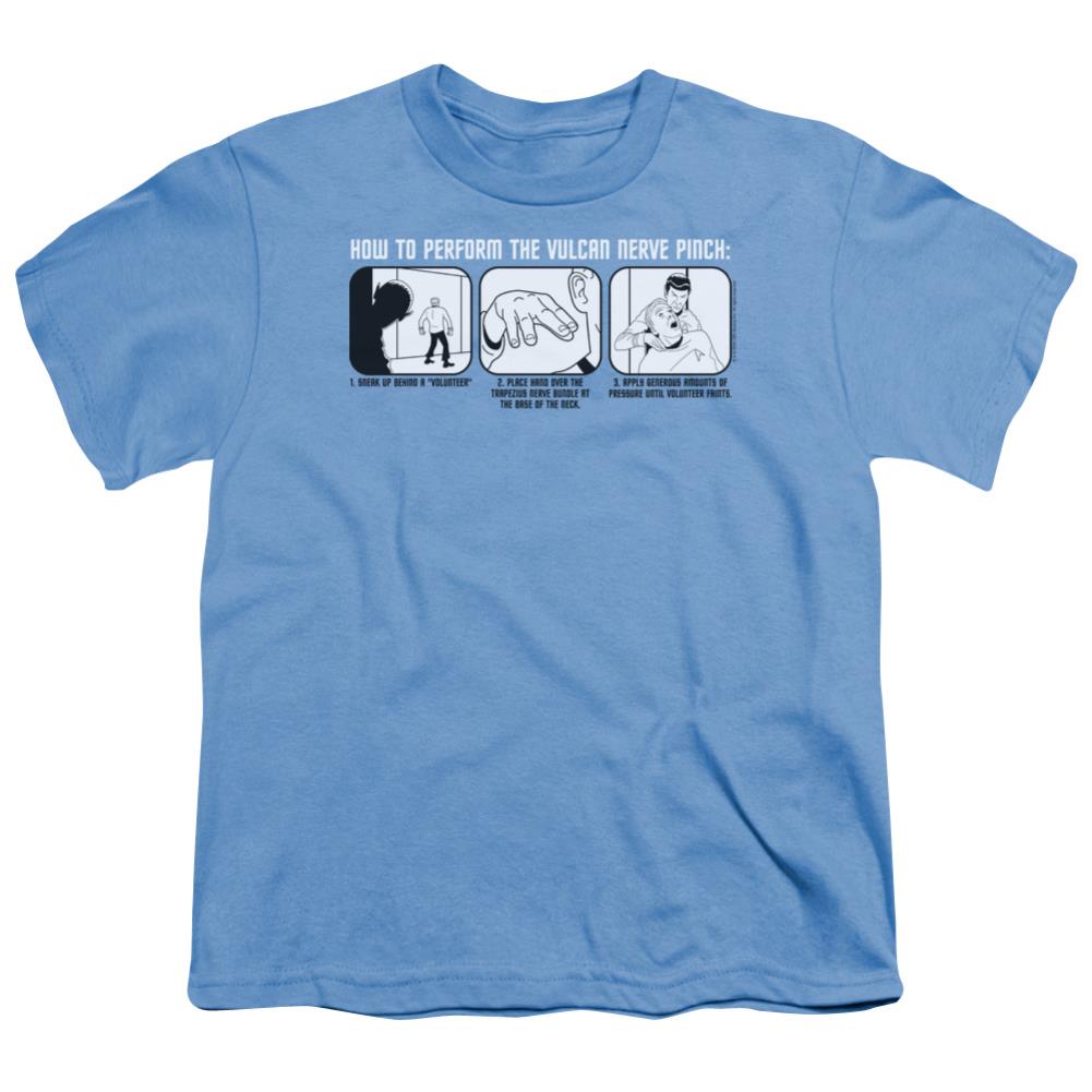 Star Trek Vulcan Nerve Pinch Youth 18/1 100% Cotton Short-Sleeve T-Shirt