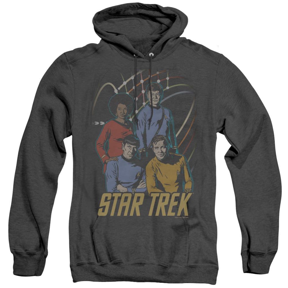 Star Trek Warp Factor 4 Men's Pull-Over Hoodie