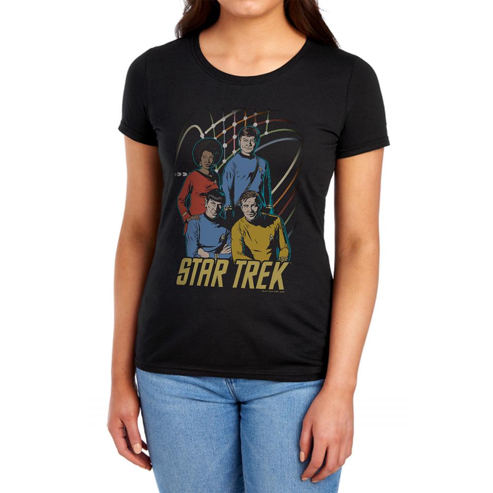 Star Trek Warp Factor 4 Women's 18/1 Cotton Short-Sleeve T-Shirt