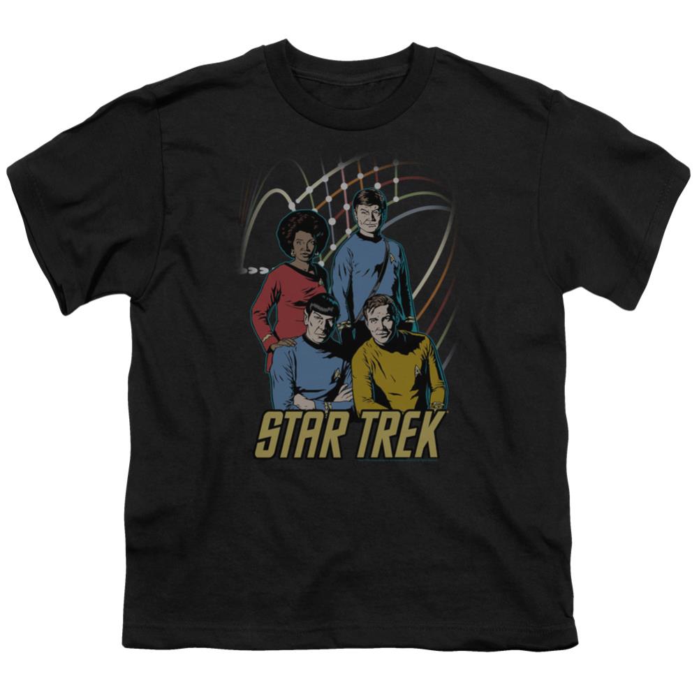 Star Trek Warp Factor 4 Youth 18/1 100% Cotton Short-Sleeve T-Shirt
