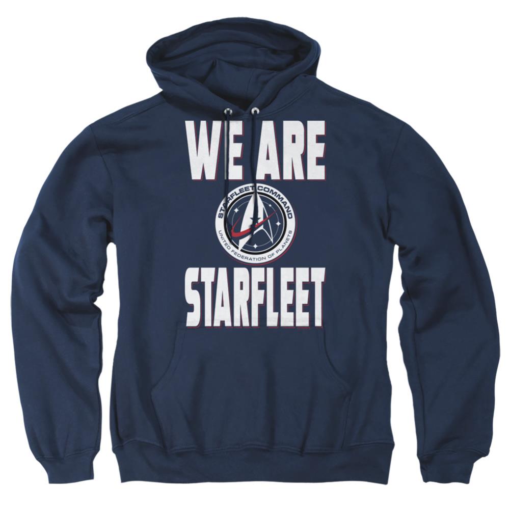 Star Trek We Are Starfleet Men's Pull-Over 75 25 Poly Hoodie