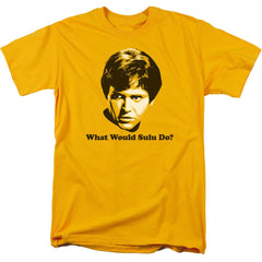 Star Trek What Would Sulu Do Men's 18/1 Cotton Short-Sleeve T-Shirt