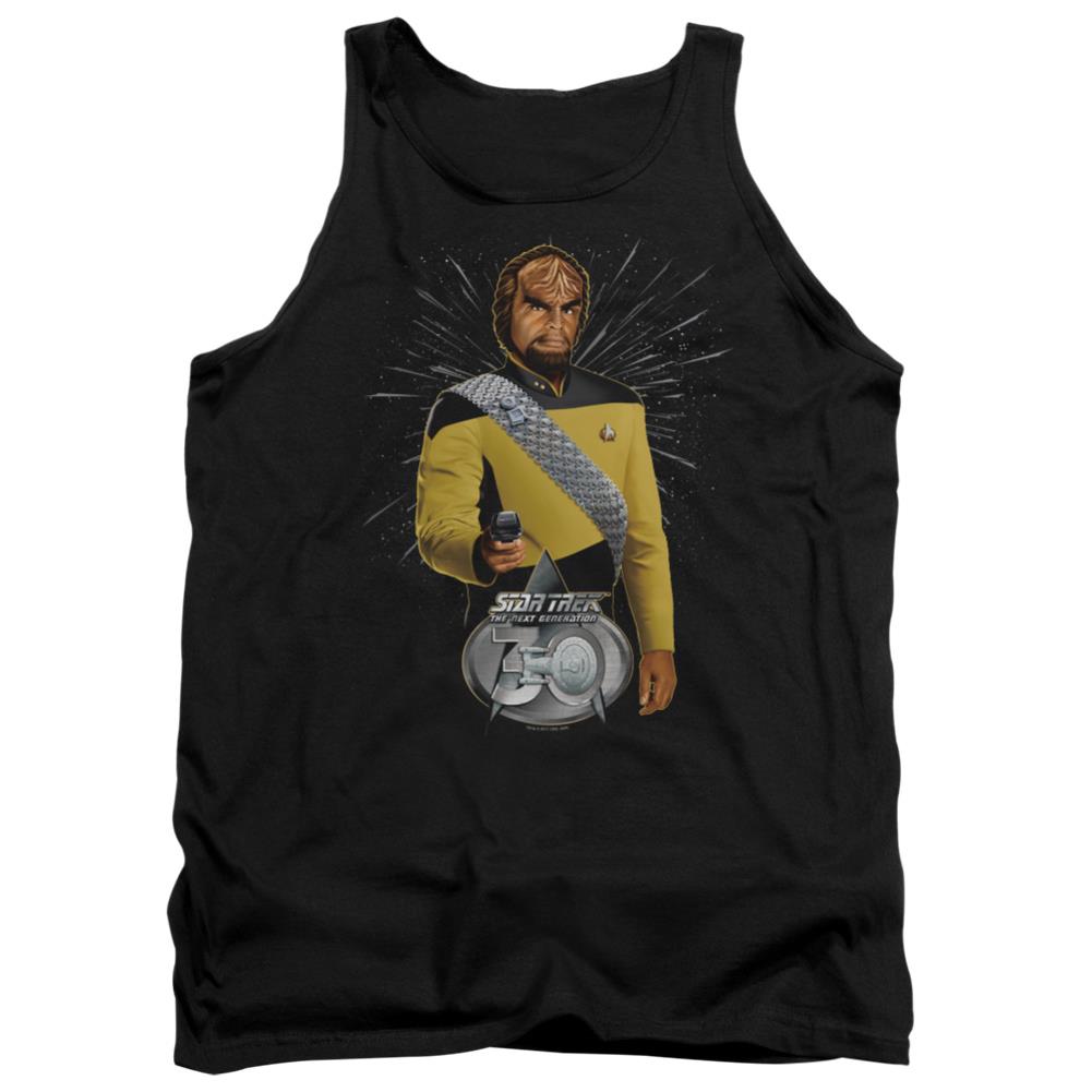 Star Trek Worf 30 Men's 18/1 Cotton Tank Top