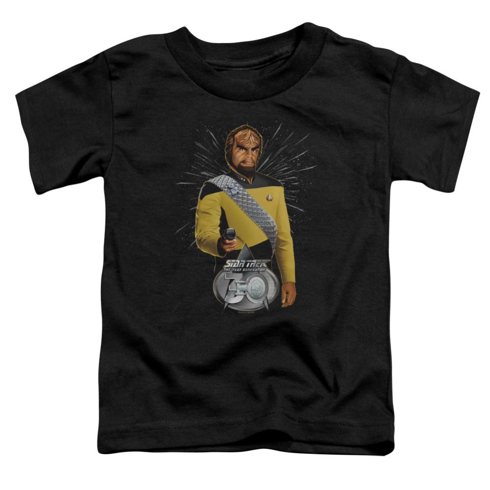 Star Trek Worf 30 Toddler 18/1 Cotton Short-Sleeve T-Shirt