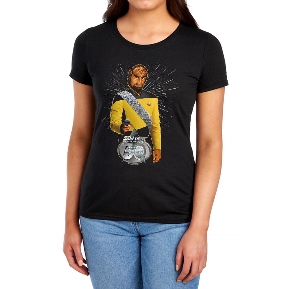 Star Trek Worf 30 Women's 18/1 Cotton Short-Sleeve T-Shirt