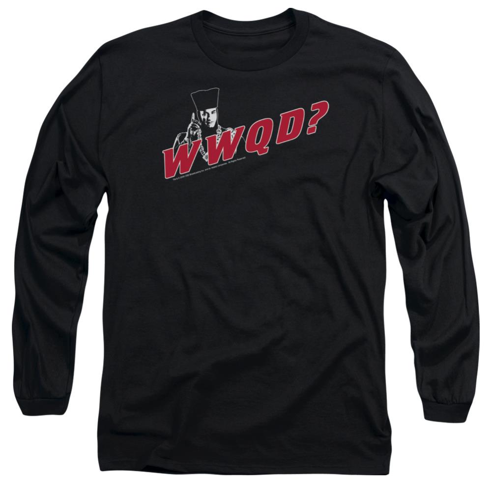 Star Trek WWQD Men's 18/1 Cotton Long-Sleeve T-Shirt