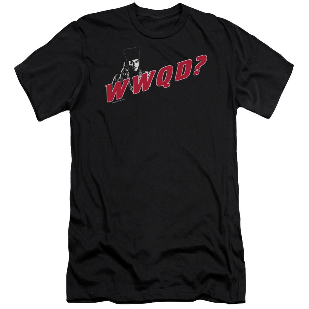 Star Trek WWQD Men's Ultra-Soft 30/1 Cotton Slim Short-Sleeve T-Shirt
