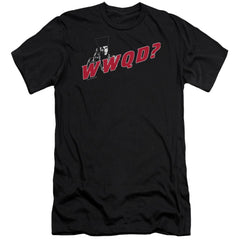 Star Trek WWQD Men's Ultra-Soft 30/1 Cotton Slim Short-Sleeve T-Shirt