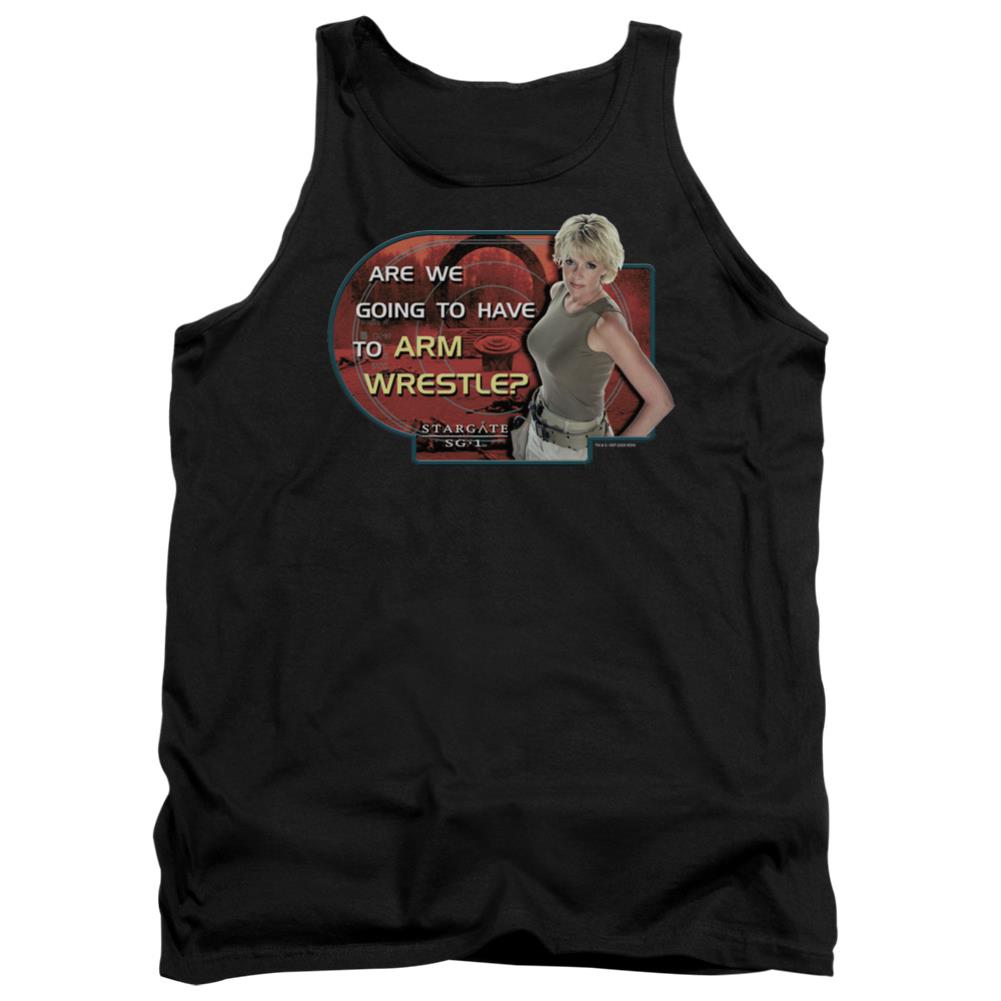 Stargate SG-1 Arm Wrestle Men's 18/1 Cotton Tank Top