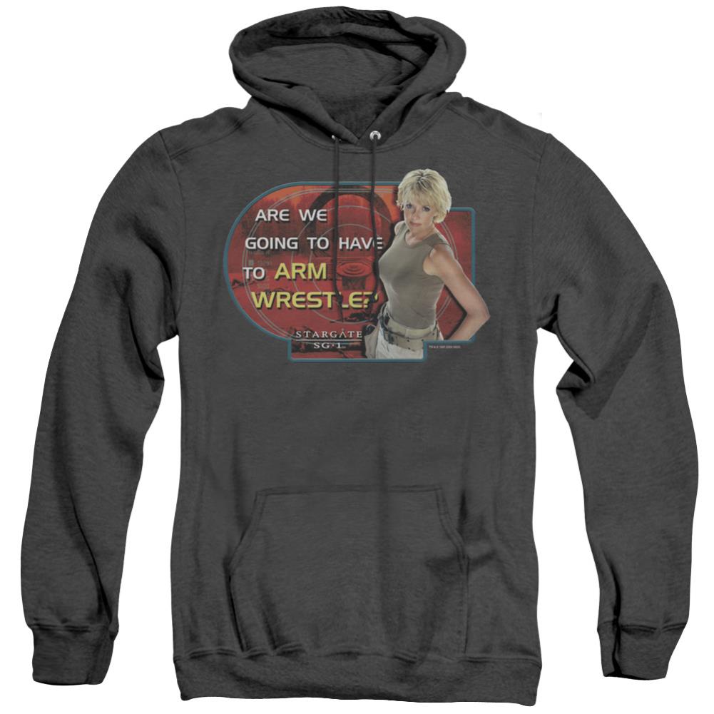 Stargate SG-1 Arm Wrestle Men's Pull-Over Hoodie