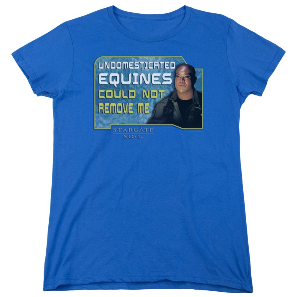Stargate SG-1 Dedicated Women's 18/1 Cotton Short-Sleeve T-Shirt