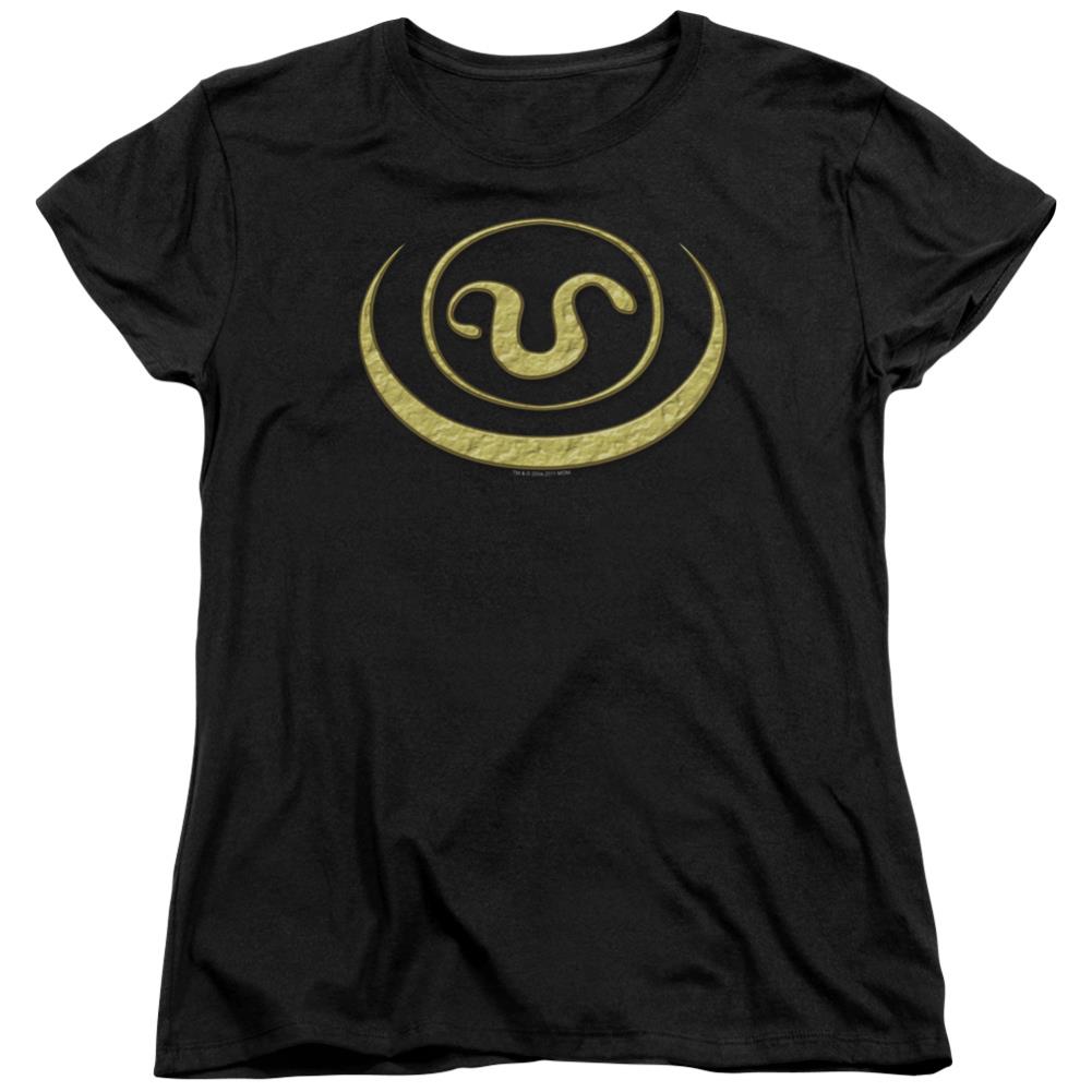 Stargate SG-1 Goauld Apothis Symbol Women's 18/1 Cotton Short-Sleeve T-Shirt