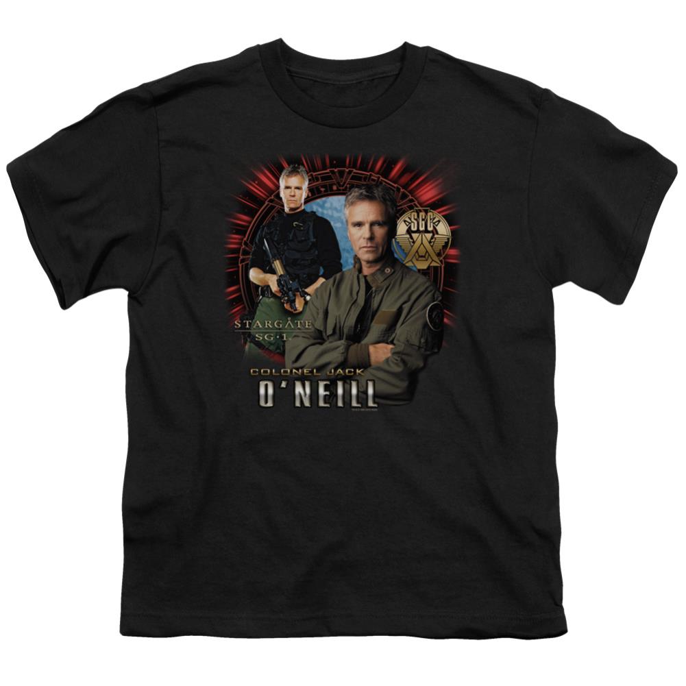 Stargate SG-1 Jack O'Neill Youth 18/1 100% Cotton Short-Sleeve T-Shirt