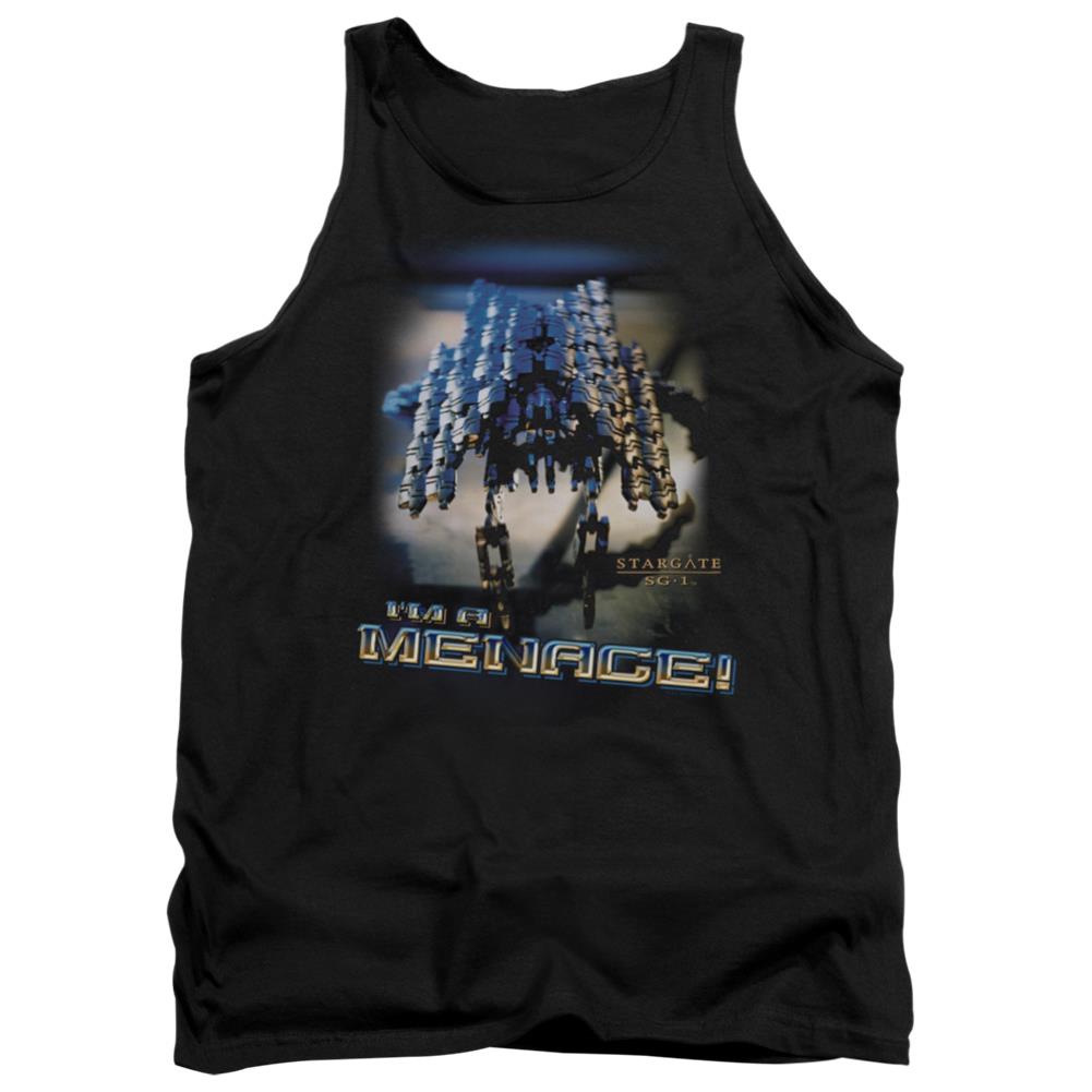 Stargate SG-1 Menace Men's 18/1 Cotton Tank Top