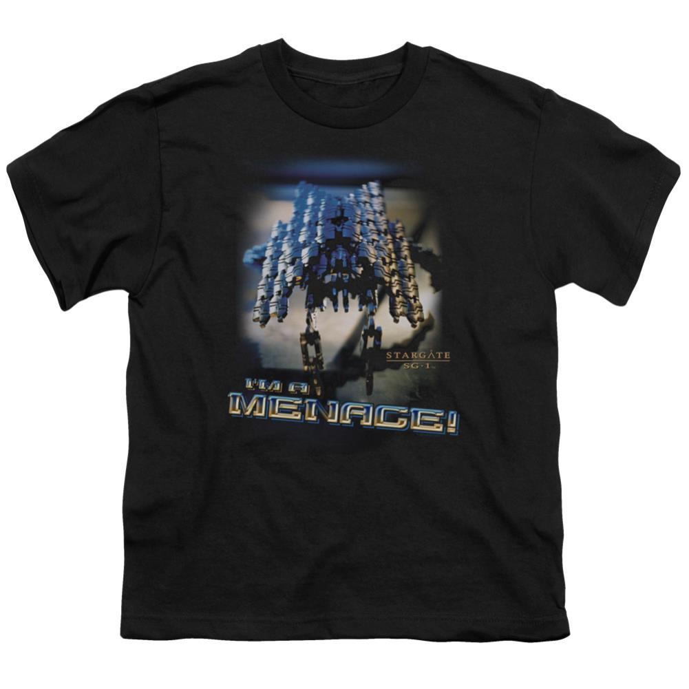 Stargate SG-1 Menace Youth 18/1 100% Cotton Short-Sleeve T-Shirt