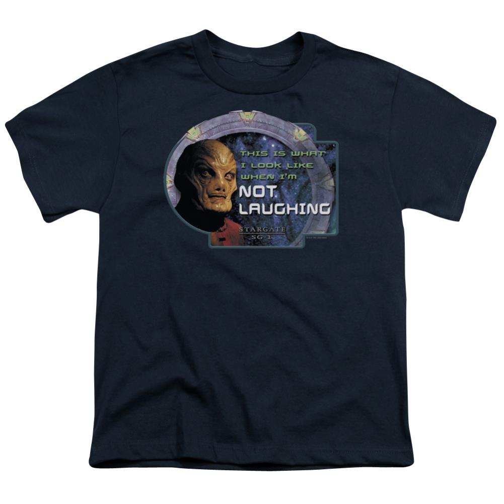 Stargate SG-1 Not Laughing Youth 18/1 100% Cotton Short-Sleeve T-Shirt