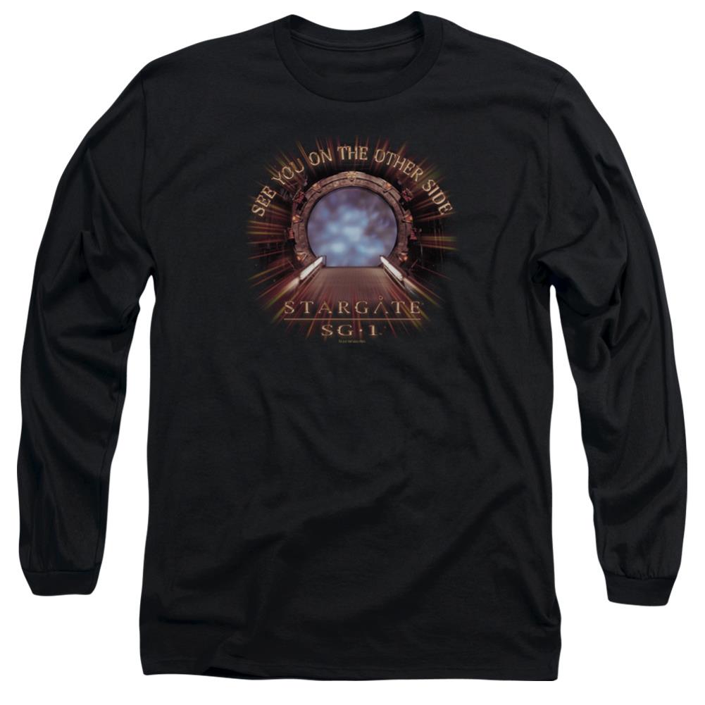 Stargate SG-1 Other Side Men's 18/1 Cotton Long-Sleeve T-Shirt