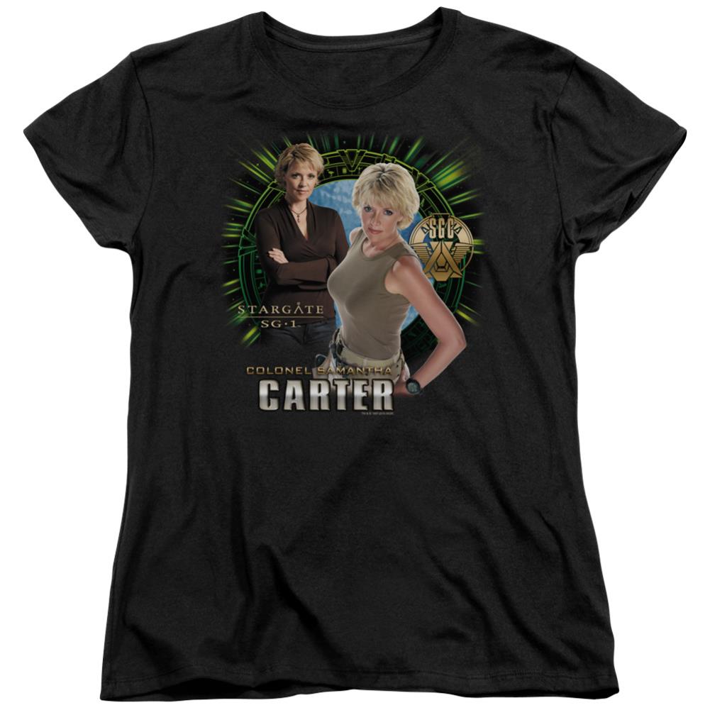 Stargate SG-1 Samantha Carter Women's 18/1 Cotton Short-Sleeve T-Shirt