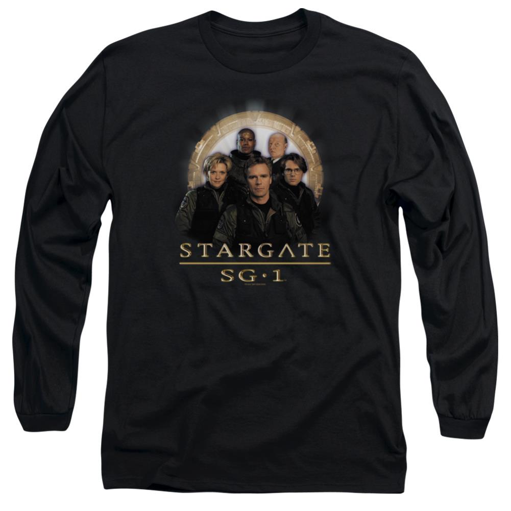 Stargate SG-1 SG-1 Team Men's 18/1 Cotton Long-Sleeve T-Shirt