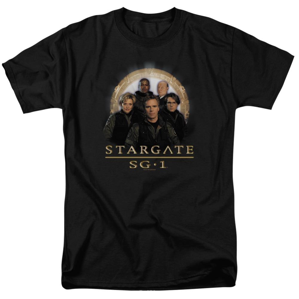 Stargate SG-1 SG-1 Team Men's 18/1 Cotton Short-Sleeve T-Shirt