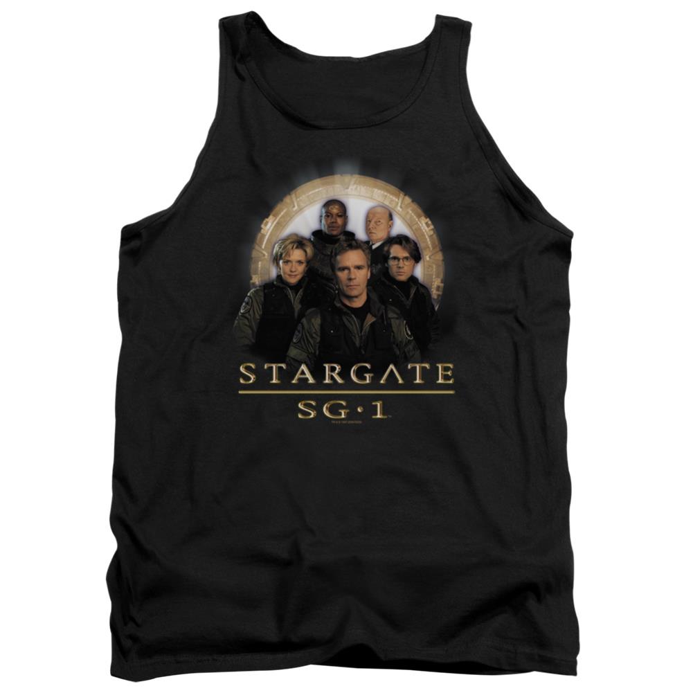 Stargate SG-1 SG-1 Team Men's 18/1 Cotton Tank Top