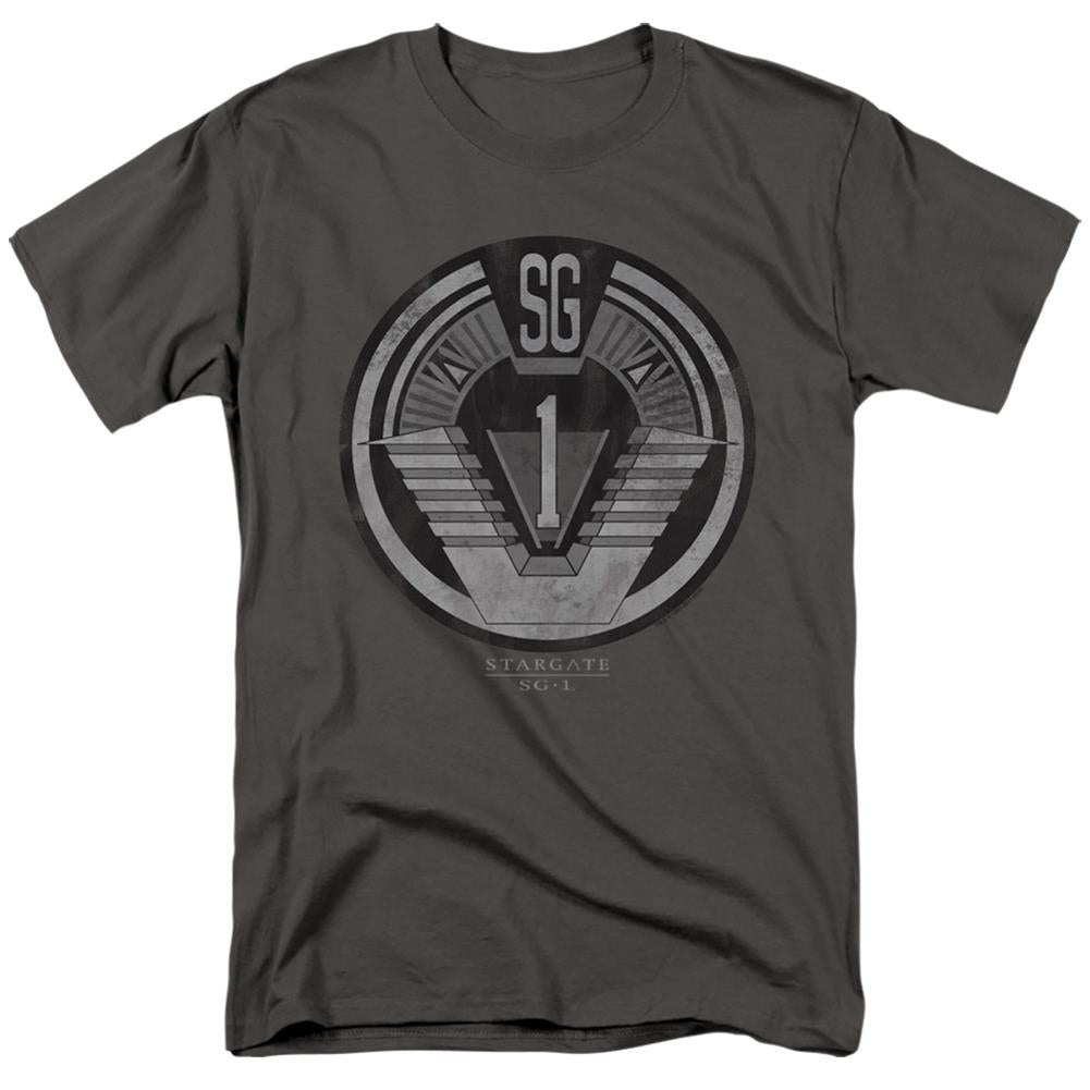 Stargate SG-1 Team Badge Men's 18/1 Cotton Short-Sleeve T-Shirt