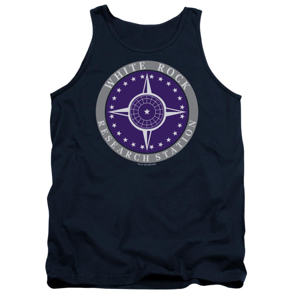 Stargate SG-1 White Rock Logo Men's 18/1 Cotton Tank Top