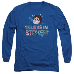 Steven Universe Believe Men's 18/1 Cotton Long-Sleeve T-Shirt