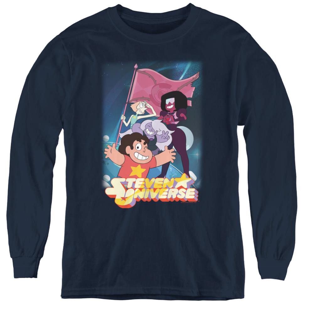 Steven Universe Crystal Gem Flag Youth Long-Sleeve T-Shirt