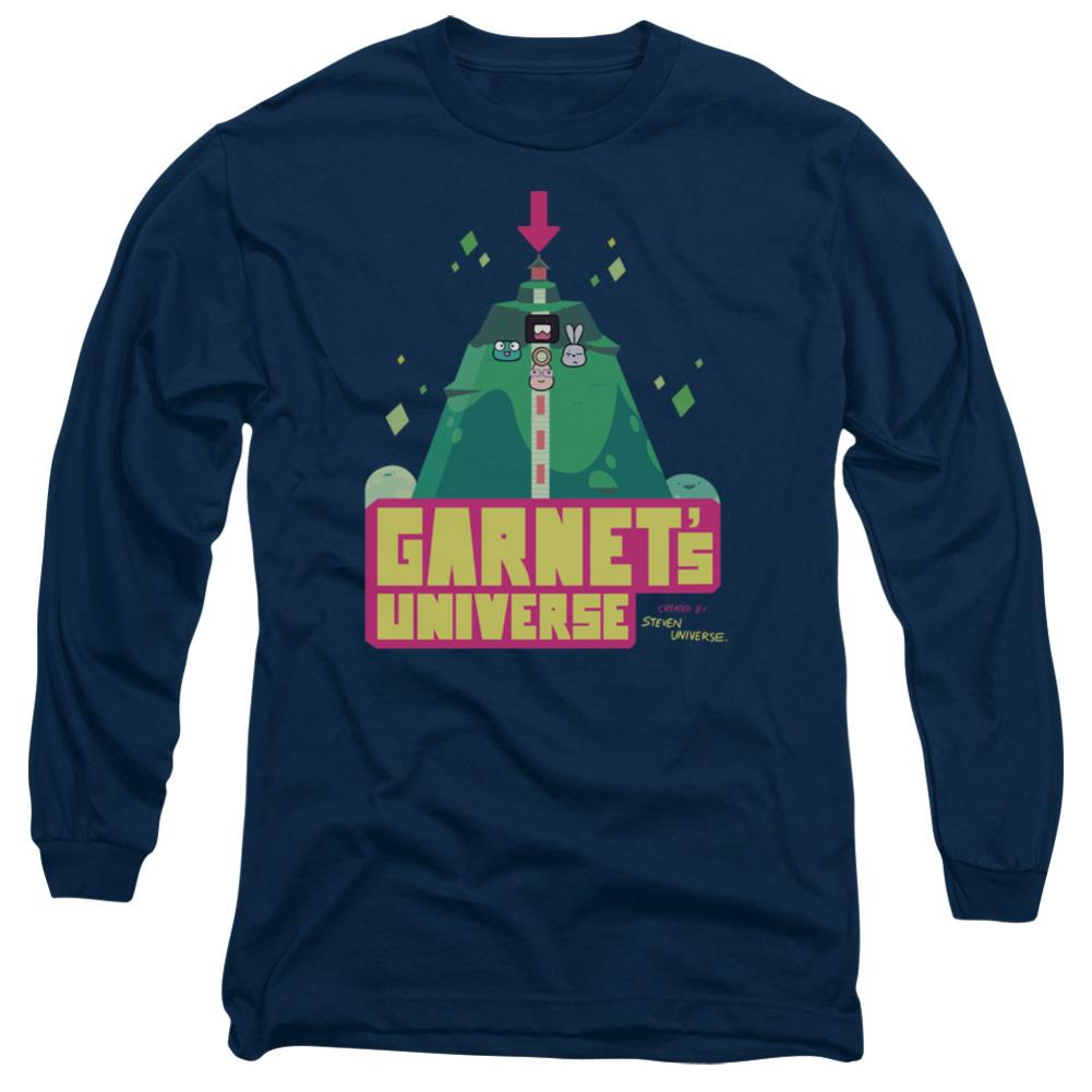 Steven Universe Garnets Universe Men's 18/1 Cotton Long-Sleeve T-Shirt