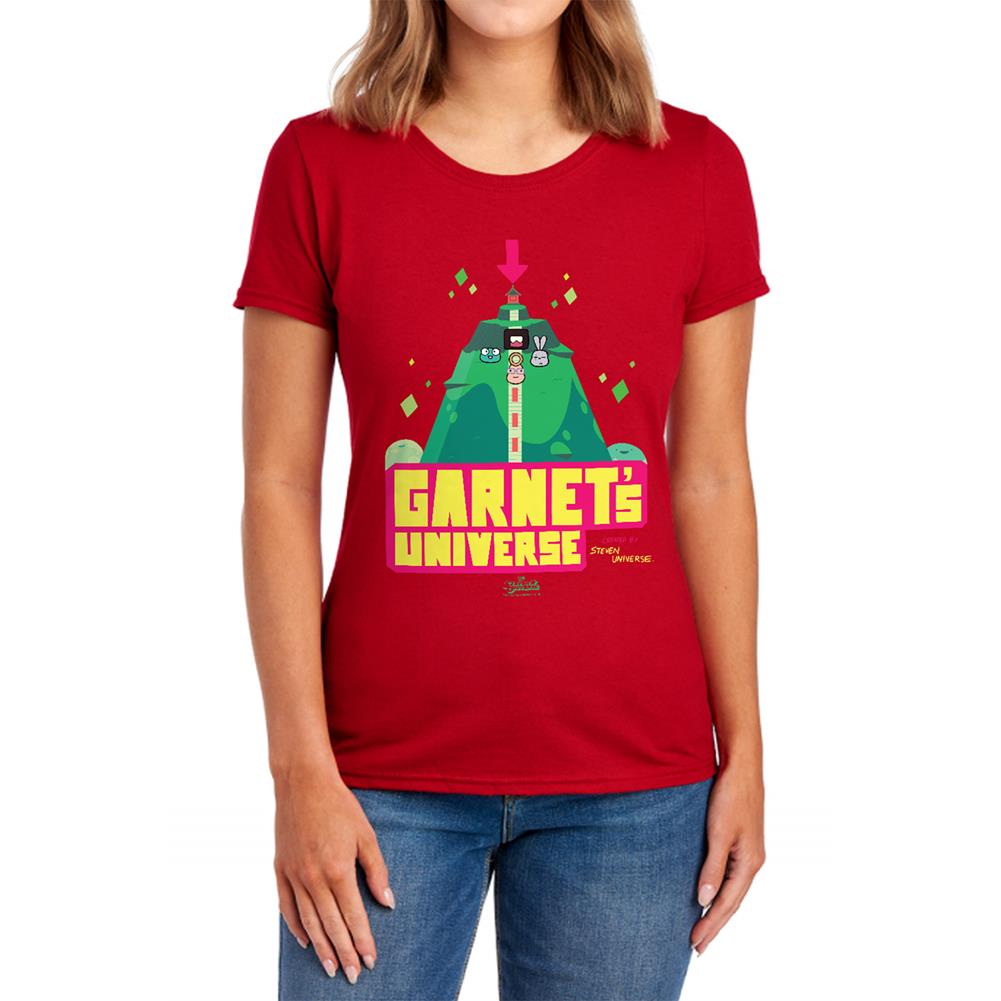 Steven Universe Garnets Universe Women's 18/1 Cotton Short-Sleeve T-Shirt