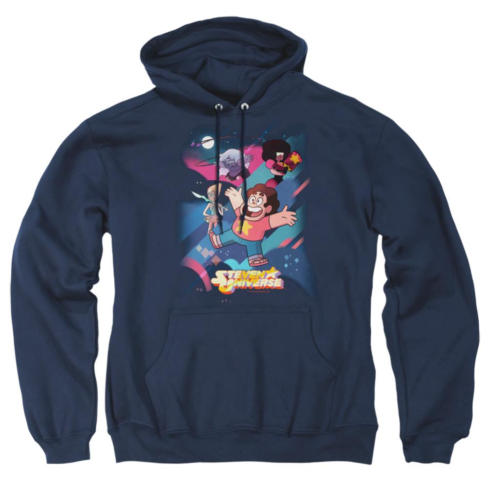 Steven Universe Group Shot Men's Pull-Over 75 25 Poly Hoodie